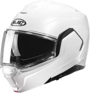 HJC i100 Solid Helmet, white, Size L, white, Size L