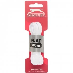 Slazenger Shoe Laces - White Short