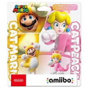 Amiibo Cat Mario and Cat Peach Nintendo Switch Game
