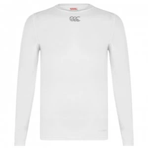 Canterbury Long Sleeve Thermo Top Mens - White