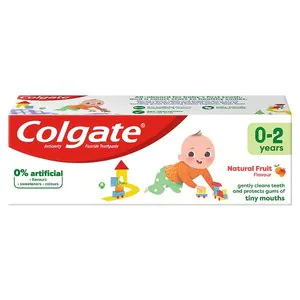 Colgate Kids Natural Fruit Baby Toothpaste 0-2 Years 50ml