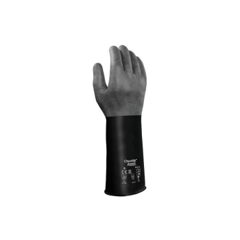38-514 Chemtek Butyl Chemical Gloves Size 10 - Ansell