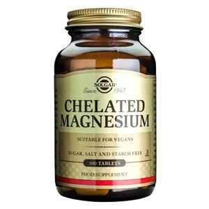 Solgar Chelated Magnesium Tablets 100 tablets