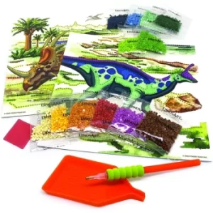 DinosArt Dazzle-by-Number Activity Kit