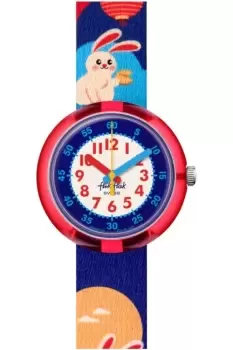 Childrens Flik Flak Year Of The Rabbit 2023 Chinese New Year Watch FPNP134