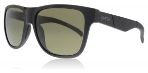 Smith Lowdown/N Sunglasses Matte Black DL5 Polariserade 56mm