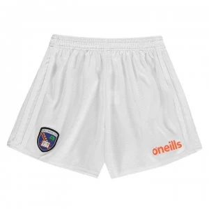 ONeills Armagh Shorts Junior Boys - White/Orange