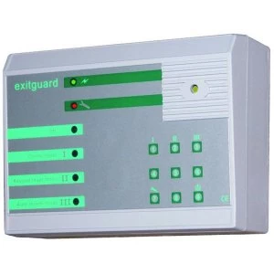 Hoyles EX205 12vdc powered EXITGUARD alarm with integral keypad