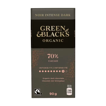 Green & Black's Dark 70% Chocolate 100g