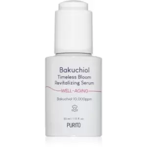 Purito Bakuchiol Timeless Bloom intense revitalising serum to restore skin firmness 30ml