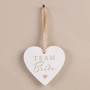 Amore By Juliana Heart Tag - Team Bride