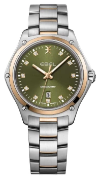 EBEL Womens Discovery Silver Stainless Steel Bracelet Watch