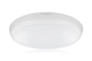 Integral Slimline Ceiling and Wall Light 18W 4000K 1584lm IK10 Non-Dimmable with Integrated 3hr Emergency Function