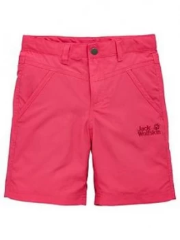 Jack Wolfskin Girls Sun Shorts - Pink, Size 15-16 Years, Women