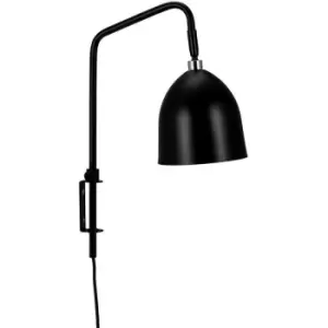 Dyberg Larsen Easton Dome Wall Lamp - Black Tube