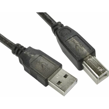 16-1748 10m USB 2.0 A M B M Active Boosted Black Cable - Truconnect