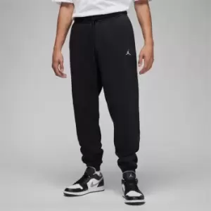 Jordan M J Essential Fleece Pants, Black/White, Male, Pants, DQ7340-010