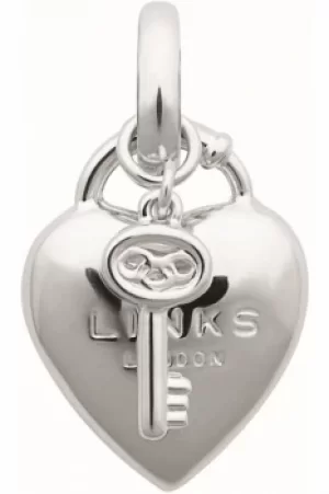 Links Of London Jewellery Keepsakes Heart Padlock Charm JEWEL 5030.183