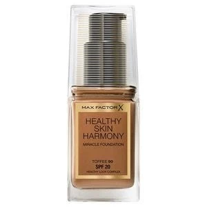 Max Factor Healthy Skin Harmony Foundation Toffee 90 Nude
