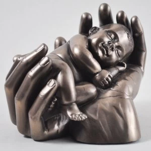 Sweet Dreams Baby Cold Cast Bronze Sculpture