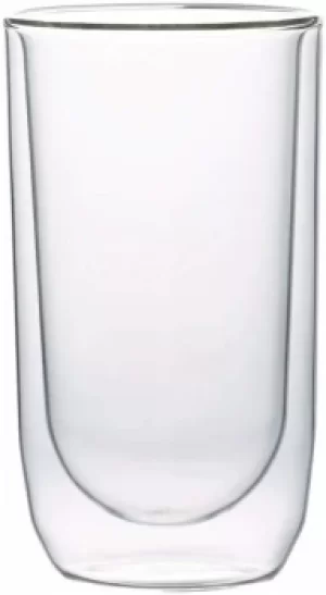 Typhoon Cafe Concept Double Wall Latte Glass, 360ml Clear