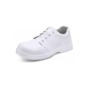 Micro fibre tie shoe w 03 - White - White - Click