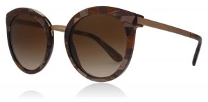 Dolce & Gabbana DG4268 Sunglasses Cube Bronze 313113 52mm
