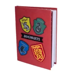 Harry Potter A5 Casebound Velcro Notebook With Patches