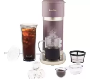 Breville VCF164 Iced & Hot Filter Coffee Machine, Purple