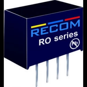 RECOM RO 0512SP 1 W DCDC Converter RO 0512SP 5 V 12 V 83 mA