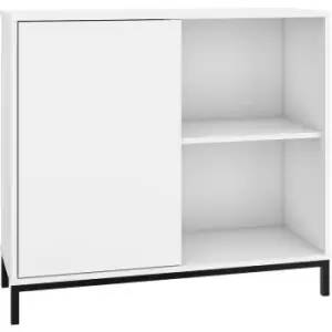 Out & out Vola White Sideboard - 1 Door - 90cm