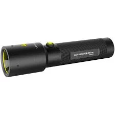 LED Lenser i9R IRON Industrial Rechargeable LED Torch Black & Yellow