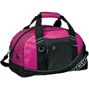 Ogio Half Dome Sports/Gym Duffle Bag (29.5 Litres) (Pack of 2) (One Size) (Hot Pink/Black) - Hot Pink/Black