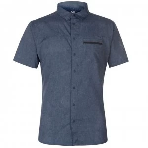 Millet Arpi Short Sleeve Shirt Mens - Orion Blue
