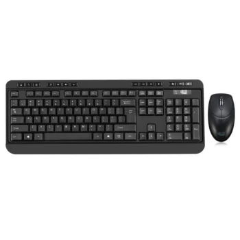 Adesso WKB-1320CB Wireless Keyboard & Mouse Set - Black