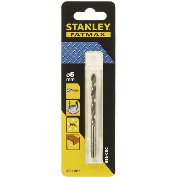 Stanley Fatmax Bullet Metal Drill Bit 5mm - STA51058-QZ