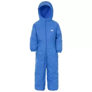 Trespass Baby Unisex Dripdrop Padded Waterproof Rain Suit (18/24 Months) (Cobalt)