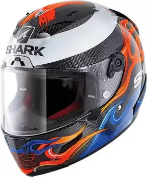 Shark Race-R Pro Carbon Replica Lorenzo 2019 Helmet, multicolored, Size XS, multicolored, Size XS