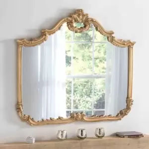 Yearn Mirrors Yearn Renaissance Mirror Gold 122(w) X104Cm(h)