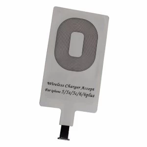 Greenhall Lighting Qi Wireless Charging Adaptor Receiver Pad for iOS and Android Devices - iOS