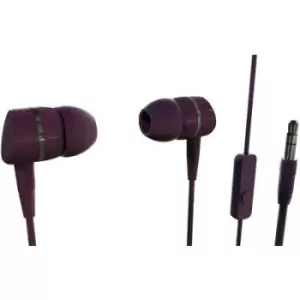 Vivanco SMARTSOUND BERRY In-ear headphones Corded (1075100) Berry