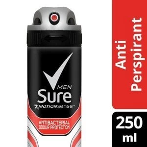 Sure Men Motion Sense Antibacterial Odour Protection Deodorant 250ml