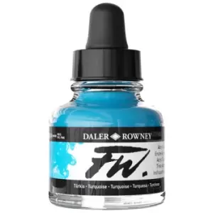 Daler-Rowney FW Artists Acrylic Ink 29.5ml Turquoise
