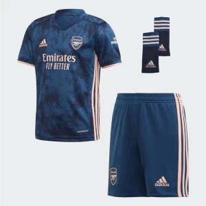 adidas Arsenal Third Mini Kit 2020 2021 - Blue