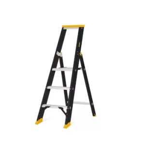 DEWALT Single Tread 3 Step Professional Aluminium Ladder