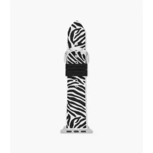 Kate Spade New York Womens Zebra Print Silicone Band For Apple Watch, 38/40/41Mm - Animal Print