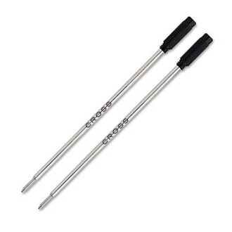 Cross Twin Pack Black Ball Pen Refills - Medium Nib