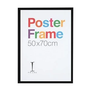 50 x 70cm - iFrame Perspex Black Poster Frame