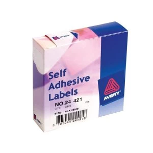 Avery 24-421 White Labels in Dispensers Pack 1200