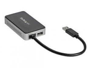 StarTech USB 3.0 to DVI External Video Card Multi Monitor Adapter with 1 Port USB Hub 1920x1200